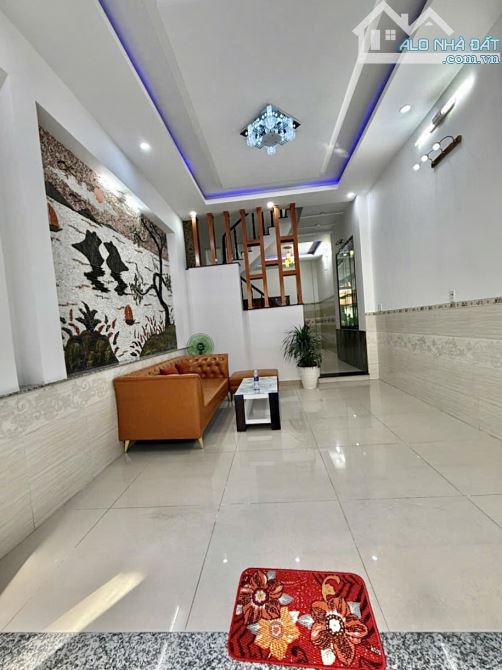 ✨ NHÀ 4 TẦNG ĐÚC BTCT KIÊN CỐ, 53M2 (4x14M) Nở Hậu, HẺM NHỰA 2 XE HƠI TRÁNH NHAU - 6,48 TỶ - 1