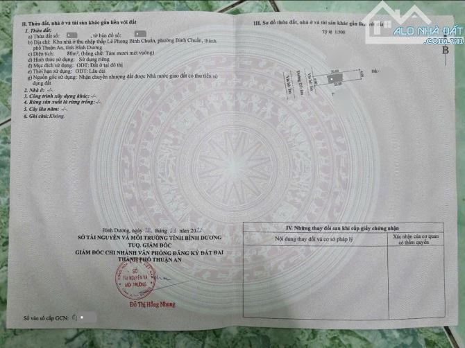 Bán nhà 1T2L 4x20m, đường D3 KDC Lê Phong Bình Chuẩn 1 p.Bình Chuẩn - 1
