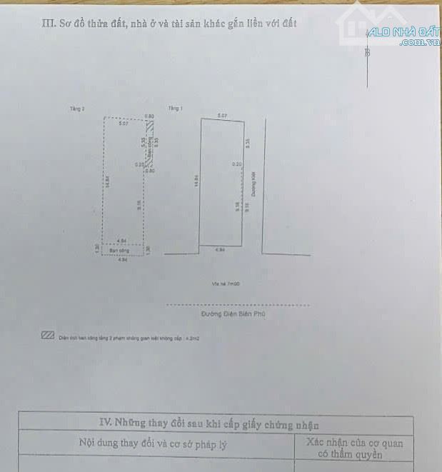 🏩 Bán nhà 2 tầng 2mt nở hậu Điện Biên Phủ, thu nhập 20tr/tháng - 1