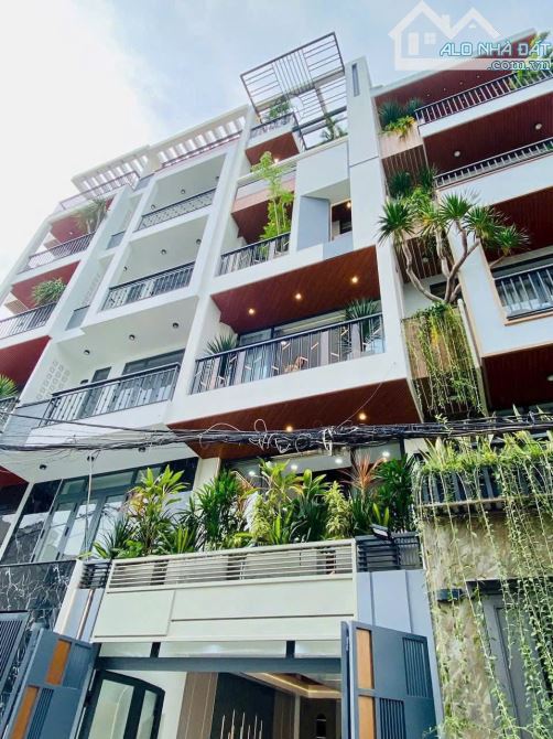 🏡SIÊU PHẨM Hẻm Xe Tải 8m💎 LÊ ĐỨC THỌ, P.13, GÒ VẤP 💎4x15,6M 5 Lầu 3PN 7WC💵9,5 Tỷ - 1