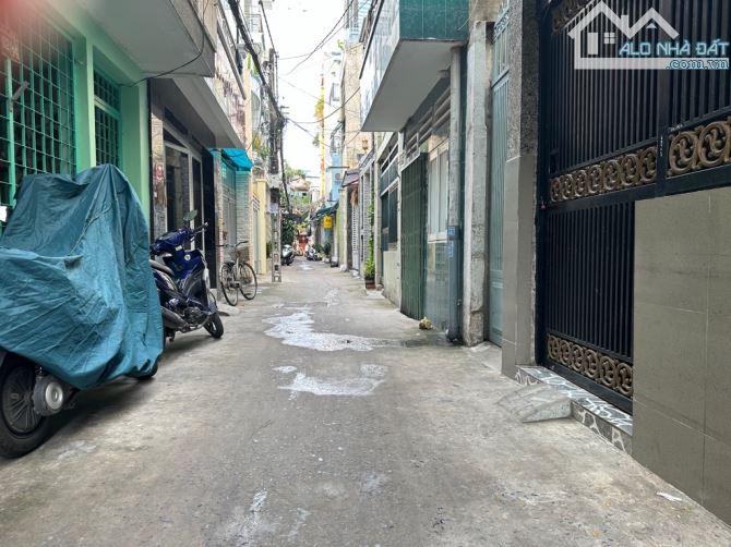 BÁN GẤP NHÀ 4 TẦNG, 4PN, HẺM XE HƠI ÂU DƯƠNG LÂN, QUẬN 8, 6,8 TỈ - 1
