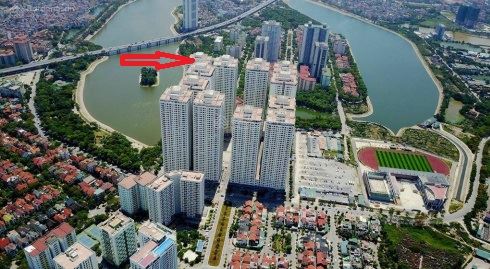 🏡 Chủ cho thuê căn hộ 3728 - HH2B Linh Đàm  2PN - 2VS view hồ,  giá chỉ 9 Tr/Th - 1