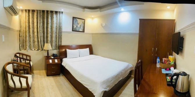 HÓT BÁN KHÁCH SẠN VÍP MẶT TIỀN HT45 NGANG 10M X 26M 8 TẦNG 55PN GIÁ GIẢM CÒN 33 TỶ - 1