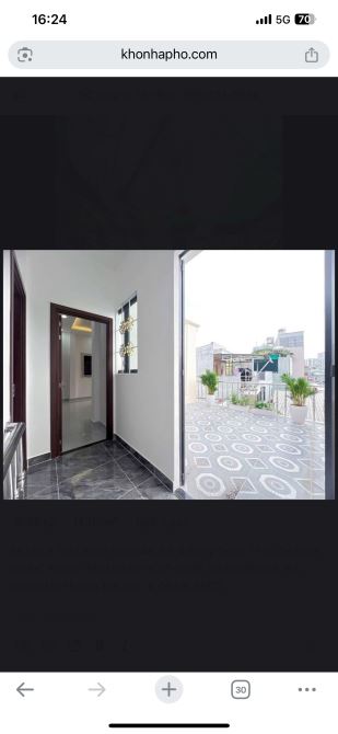 BÁN NHÀ QUẬN 7, HXH, 2 TẦNG, 5x13M, VỊ TRÍ ĐẸP, NGUYỄN THỊ THẬP, - 1