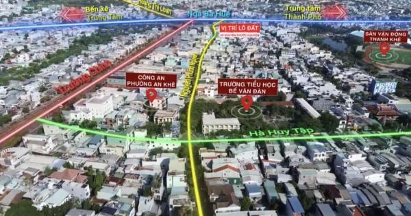 Chính chủ bán nhanh lô đất nguyễn phước nguyên thanh khê đà nẵng giá đầu tư ngay trung tâm - 1