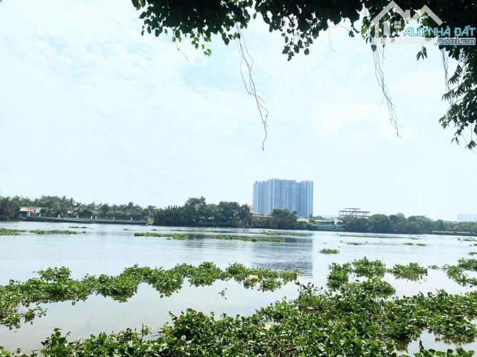 Bán đất mặt tiền sông Sài Gòn Thạnh lộc, Quận 12 dt 1861m2 giá 20 tỷ - 1