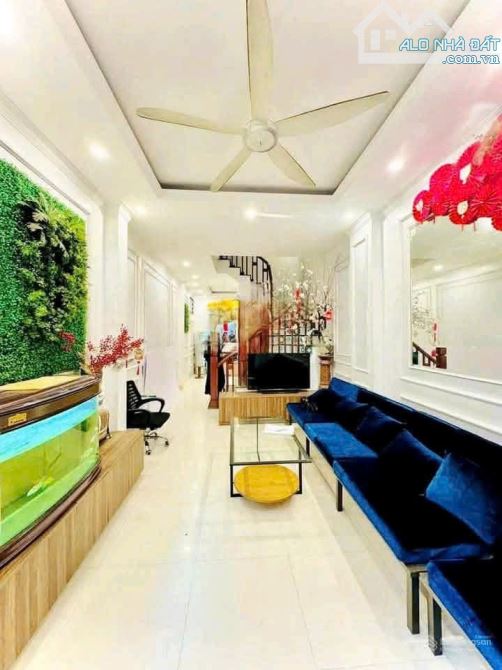 CHO THUÊ NHÀ PHỐ TRẠM LONG BIÊN 13 TRIỆU,40M, 5 tầng, full NT, Ô TÔ, làm VP, hoặc chdv, - 1