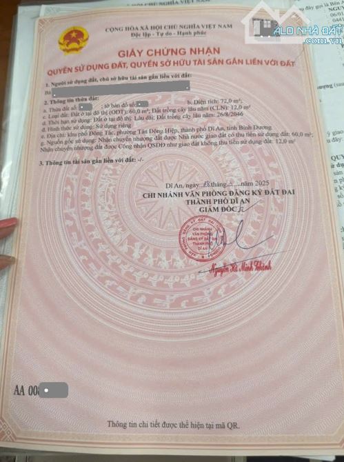 6Tỷ8__72m2__Kinh Doanh OK__Nhà 1T2L Mặt tiền đường Nguyễn Trung Trực__gần chợ Dĩ an 1 - 15