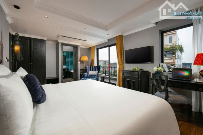 Bán khách sạn 4 * mặt phố Hàng Gai 150m2, 8 tầng nổi + 1 hầm, MT 7.5m, 34P, giá 165 tỷ. - 2