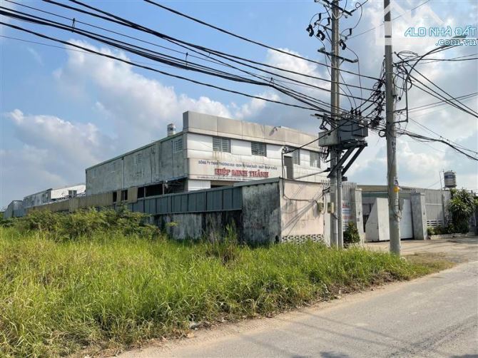 SIÊU PHẨM NHÀ XƯỞNG MẶT TIỀN ĐƯỜNG NHỊ BÌNH – 2230M2, NGANG HIẾM 30M FULL THỔ. GÍA CHỈ 5x - 2