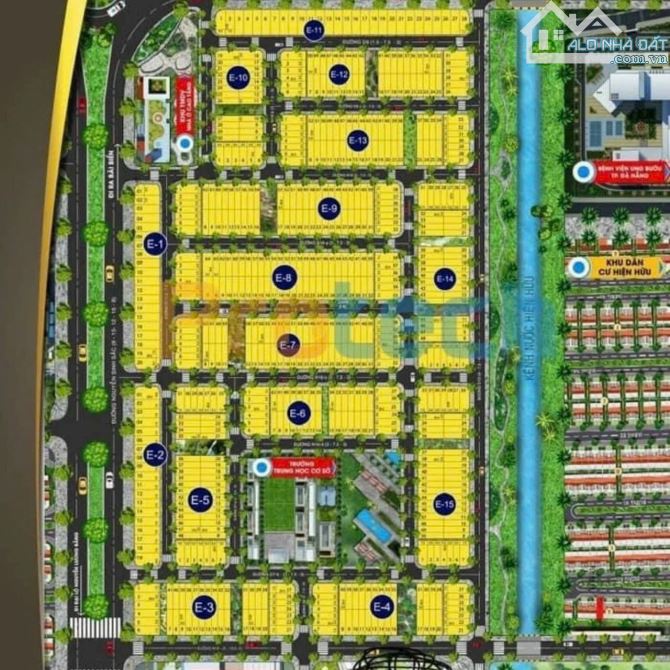 Bán lô đất Nguyễn Chơn - khu E Kim Long - Wieu kêng thoáng mát - 2