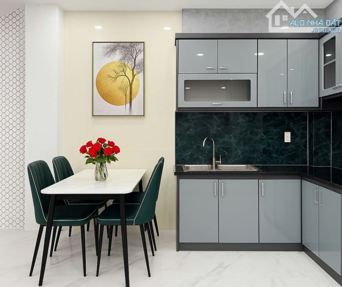 Chỉ nhỉnh 5 Tỉ, sở hữu ngay nhà đẹp, 50m2, 3PN Có PN dưới trệt, P9 Gò Vấp - 2