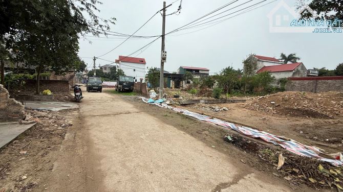 BÁN ĐẤT HIỀN NINH, SÓC SƠN, HÀ NÔI. 98M2, TRỤC CHÍNH Ô TÔ TRÁNH, KINH DOANH NHỎ - 2