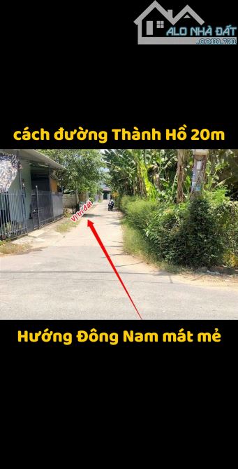 Bán đất 163m2 ngang 7m Diên Phước cách Thành Hồ chỉ 30m giá đầu tư 870 triệu - 2