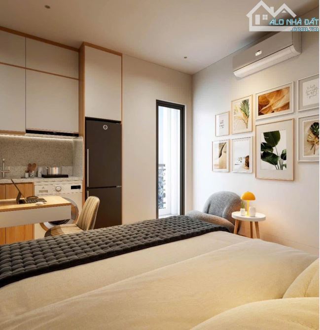Ngõ oto vào nhà  9 phòng khép kín - Full nội thất phố Khương Trung ngã tư sở  Diện tích 44 - 2