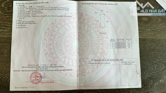 BÁN LÔ ĐẤT KHU ĐÔ THỊ PHÚ ÂN NAM - XÃ DIÊN AN - 2