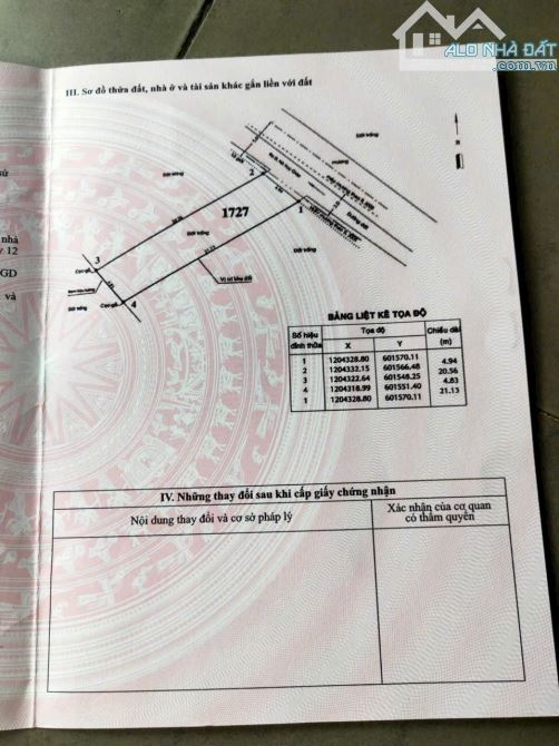 Đất thổ cư thạnh xuân 40, ngang 5, giá 4 tỷ , đường thông - 2