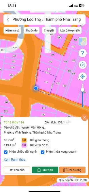 Bán lô góc  ngay chợ vĩnh trường ngang 13m giá tốt - 2