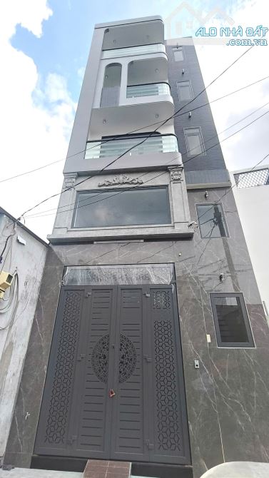 Bán Nhà BÌnh Tân, Mới 100% Ngay Chợ Da Sà, kế AEON MAILL,5 Tầng( 5m x12m), 5PN, Hẻm 12m - 3