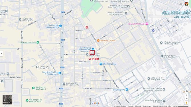 Bán nhà 1T3L 10x28.5m, mặt tiền đường X1 p. An Phú kế chợ, thu 50tr/th - 3