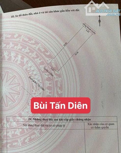 Bán Lô Đất Kinh Doanh Bùi Tấn Diên 10m5 Sát Lê Đình Kỵ 110m2 - Phước Lý - 3