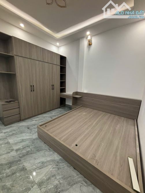 NHÀ ĐẸP KQH THÁI LÂM P4 SÂN Ô TÔ FULL NỘI THẤT - 4