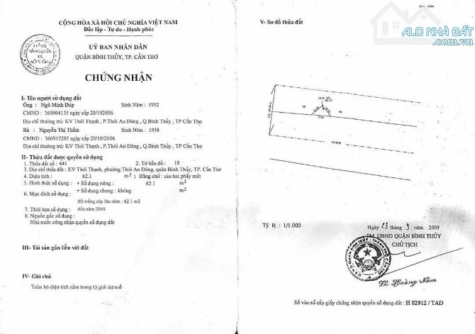 BÁN 2939m2 ĐẤT MẶT TIỀN ĐƯỜNG NGUYỄN VĂN LINH ( QL 91B ) GẦN CẦU BÀ KÈ , BÌNH THUỶ - 4