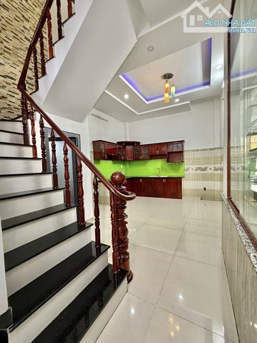 ✨ NHÀ 4 TẦNG ĐÚC BTCT KIÊN CỐ, 53M2 (4x14M) Nở Hậu, HẺM NHỰA 2 XE HƠI TRÁNH NHAU - 6,48 TỶ - 5