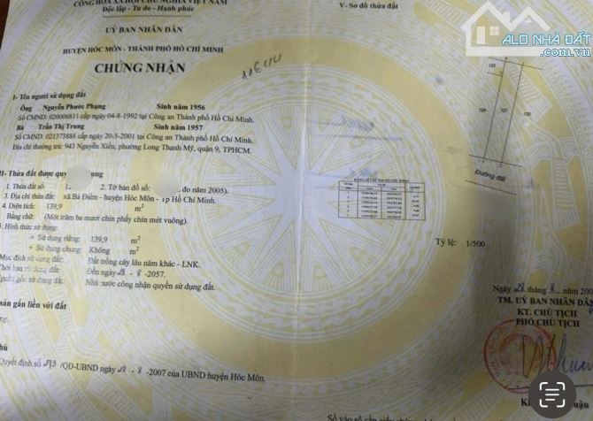 Nhà cấp 4 DT 5x28m giá 790 Triệu, Bà Điểm, Hóc Môn, Mua bán sang tên khi chồng đủ tiền - 5