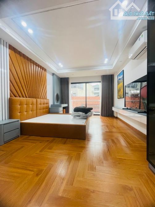 Nguyễn Văn Cừ 46m 7t mt 4m giá 12.75 tỷ thang máy ô tô vào nhà ngõ thông full nội thất - 5