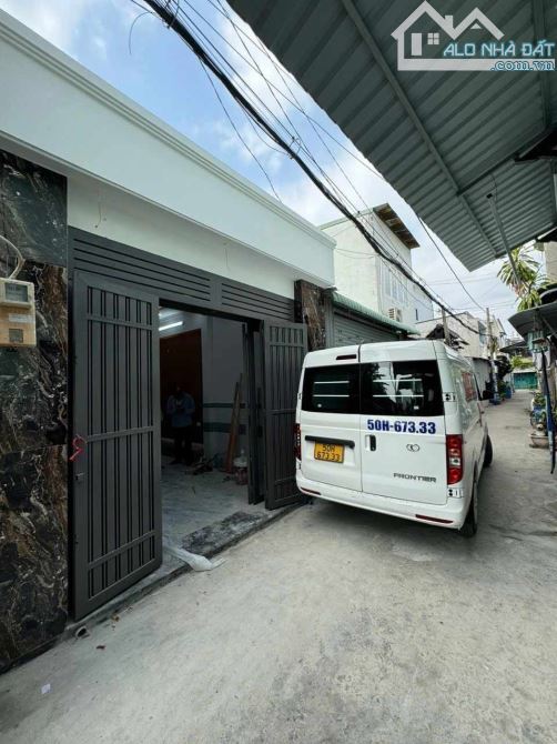 NHÀ CẤP 4 MỚI TINH - 68M2, HXH - SÁT VÁCH HIỆP THÀNH CITY - KHU DÂN TRÍ CAO . - 5