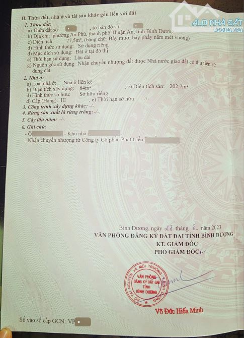 5 Tỷ 🔥👉 Nhà Phố Hoàn Công gần Ngã 6 An Phú__Mặt tiền kinh doanh, ra đường ĐT743 chỉ 100m - 6