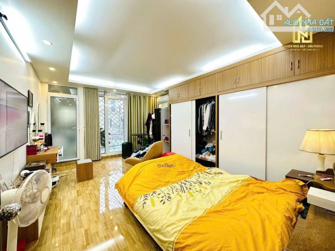 Nhà đẹp 5 tầng mặt ngõ Lạch Tray, Ngô Quyền, Hải Phòng. Ô tô vào tận nhà. - 8