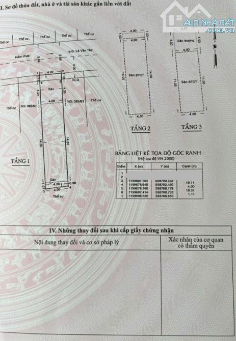 Bán nhà HXH 7m , KDC đồng bộ , Lê Văn Thọ, 4 tầng , dt 81 m2 , giá nhỉnh 10 tỷ - 8