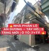 NHÀ PHÂN LÔ AN DƯƠNG – TÂY HỒ | 5 TẦNG MỚI | Ô TÔ |7++TỶ
