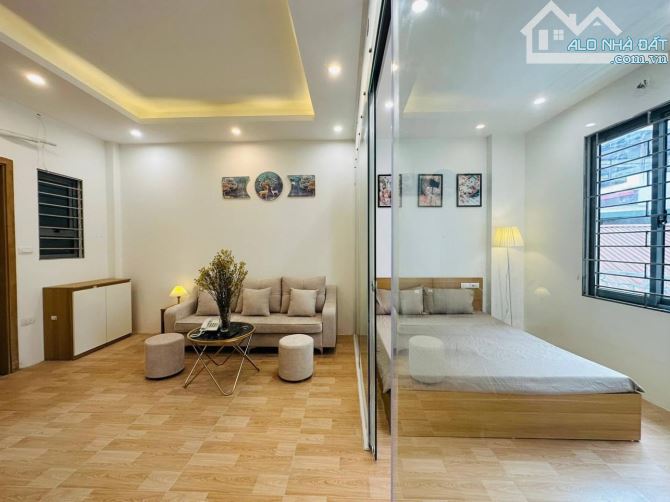 Bán toà CHDV Yên Lãng 70m2 x 7 Tầng, 17PKK đủ đồ, Dòng Tiền 80tr/tháng, 2 thoáng, đủ PCCC