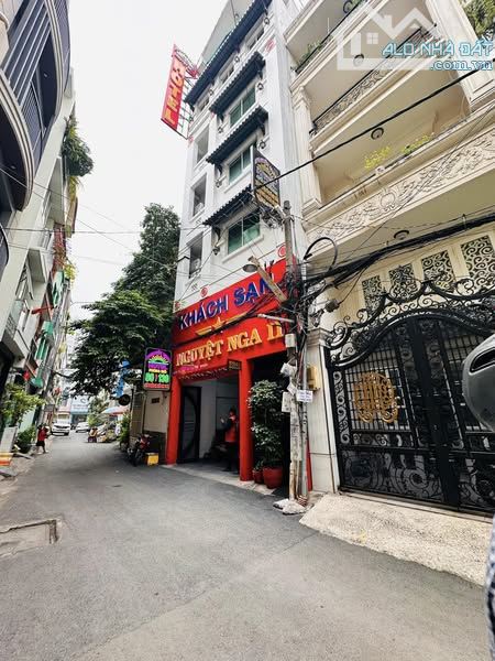 HXH 6m Hoa Lan-Hoa Hồng,P2, PN, 6.1x25m, cn 140m2, 4 tầng, 6pn Lớn, 8wc, Giá 2x T