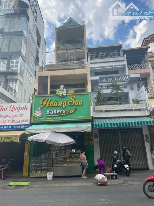 Hot - chủ cần bán gấp nhà mặt tiền giá tốt nhất Đường Tô Hiến Thành, Q. 10 - DT: 4x22m