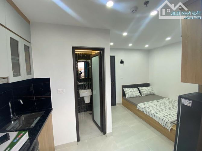 Toà CHDV Đội Cấn, ngõ thông Ngọc Hà, 55m2 X 7T, có PCCC, 15 phòng KK, dòng tiền 80 tr/ th - 1