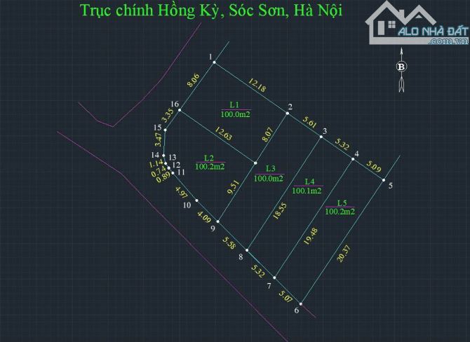 🔥Mở bán đất F0 tại Hồng Kỳ, Sóc Sơn - Ngõ thông oto tránh - 1