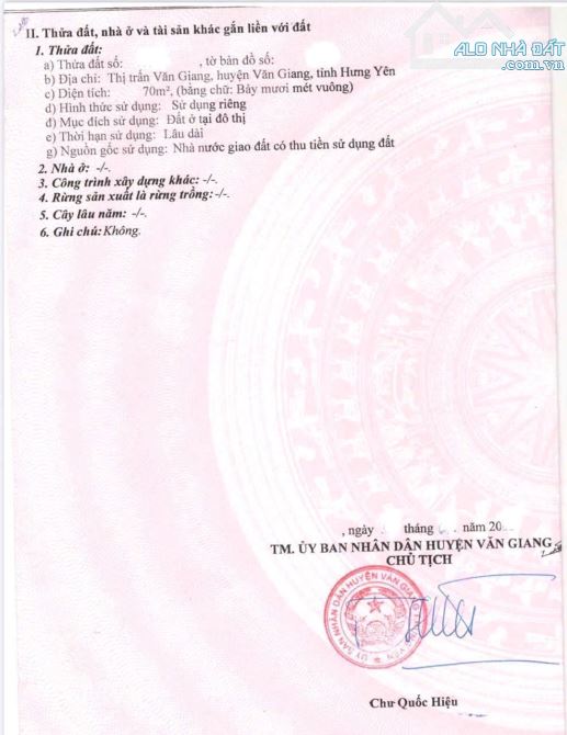 Cần bán 70m đất tại 4,3 ha Văn giang - 5