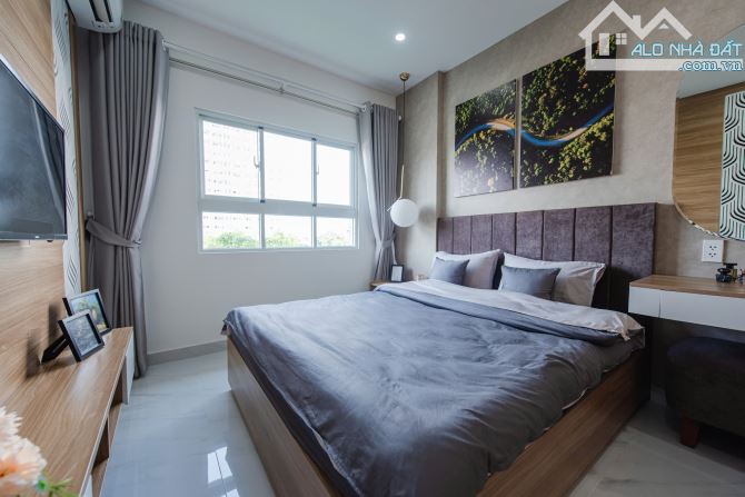 Cho thuê căn hộ mới  tại chung cư Conic Boulevard, DT: 84,32 m2, 2PN, 2WC giá rẻ 7tr - 5