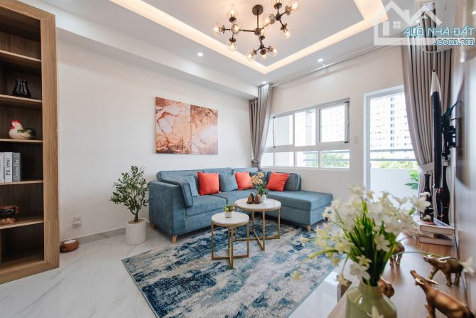 Cho thuê căn hộ mới  tại chung cư Conic Boulevard, DT: 84,32 m2, 2PN, 2WC giá rẻ 7tr - 6