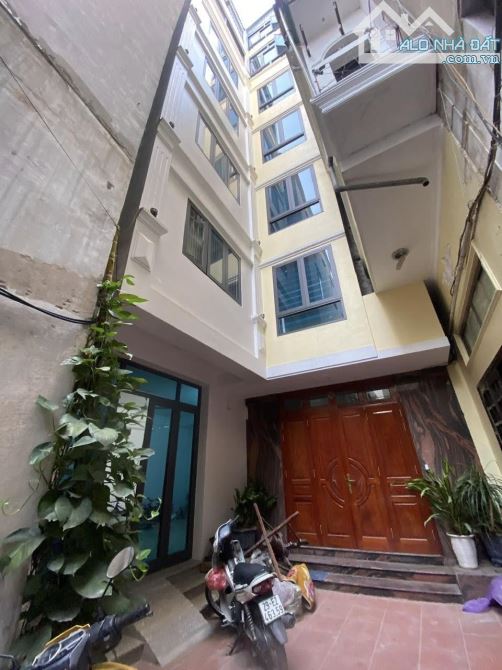 BÁN NHÀ MẶT NGÕ 12,8 TỶ 46m 7 TẦNG MT 4,2m Ô TÔ ĐỖ CỬA KINH DOANH ĐỈNH TRẦN CUNG CẦU GIẤY