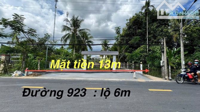 ĐẤT DIỆN TÍCH LỚN MẶT TIỀN LỘ VÒNG CUNG TL 923 GẦN CẦU TÂY ĐÔ 900M- PHONG ĐIỀN, TP.CẦN THƠ