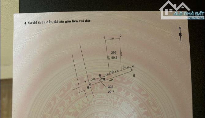 Bán Đất Cầu Cốc, Nam Từ Liêm, Vị Trí Tiềm Năng, Giá Đầu Tư, 51m2, Mặt Tiền 4.2m, 5.55 Tỷ - 1