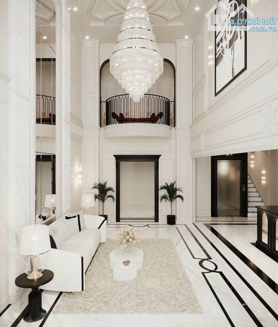 Tòa nhà thang máy siêu VIP Trương Định, Quận 3 – Kết cấu 5 lầu. Lung linh - 1
