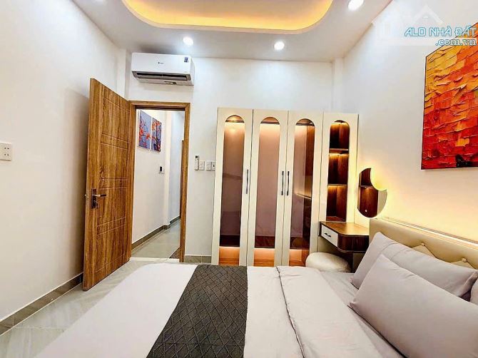 Nhà Mới Ở Ngay- Phan Văn Trị - Bình Thạnh - 3 Tầng 4PN- Hẻm thông- Gần mặt tiền – Chỉ 5 tỷ - 2