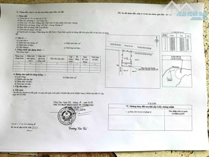 BÁN ĐẤT VIEW BIỂN- LÔ GÓC 2 MẶT TIỀN TRẦN PHÚ DT 130M2=8,5X16M- KHU SAO MAI- PHƯỜNG 5 - 2