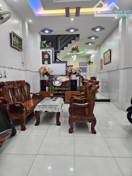 HẺM Ô TÔ THÔNG, ÂU DƯƠNG LÂN, F3, Q8, 4 TẦNG ĐÚC, 60.0M2, 9.5 TỶ. - 2